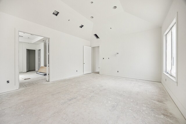 1615 Milford St, Houston, TX 77006 - spare room with high vaulted ceiling