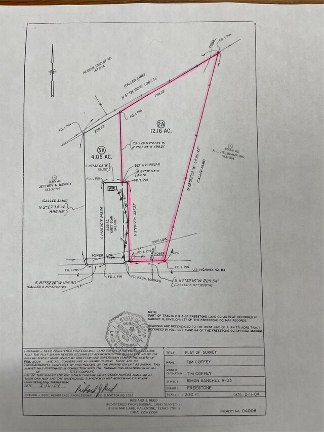 TBD E US Highway 84, Oakwood, TX 75855