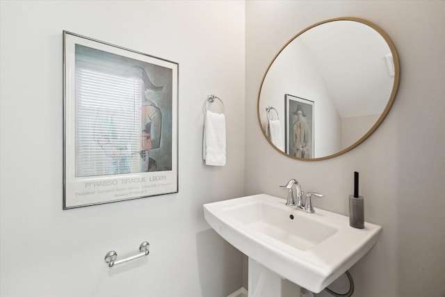 bathroom with sink