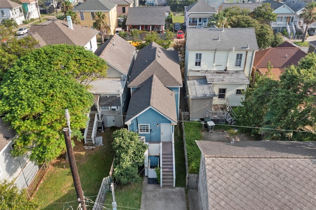 1621 Ursuline St, Galveston, TX 77550 - aerial view featuring a residential view