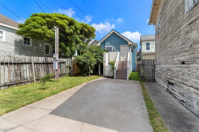 1621 Ursuline St, Galveston, TX 77550 - view of patio / terrace featuring fence