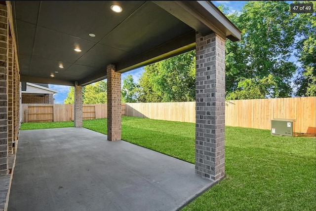 view of patio