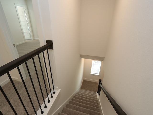 8026 Kay Harbor Dr, Cypress, TX 77433 - stairs with carpet and baseboards