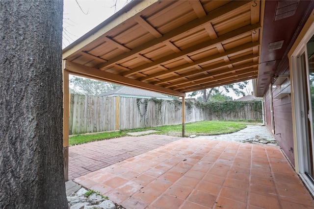 view of patio / terrace