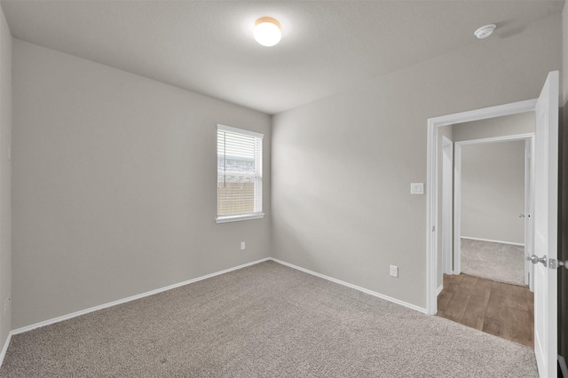 empty room featuring carpet floors