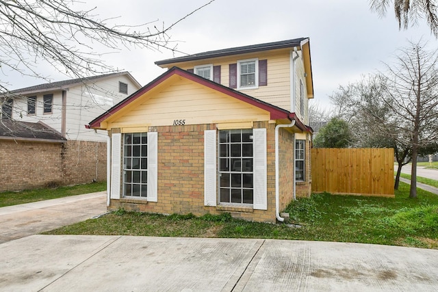 view of back of property