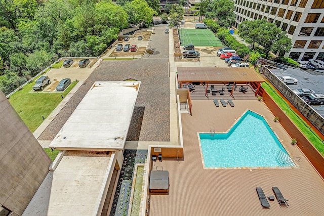 49 Briar Hollow Ln Unit 302, Houston, TX 77027 - bird's eye view