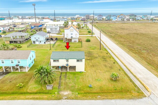 16725 Captain Bligh Rd, Jamaica Beach, TX 77554 - bird's eye view featuring a residential view