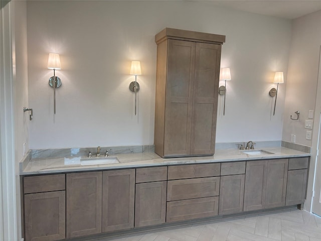 6104 T St, Katy, TX 77493 - full bathroom featuring double vanity