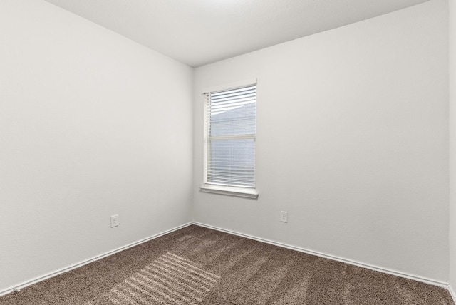 unfurnished room with carpet