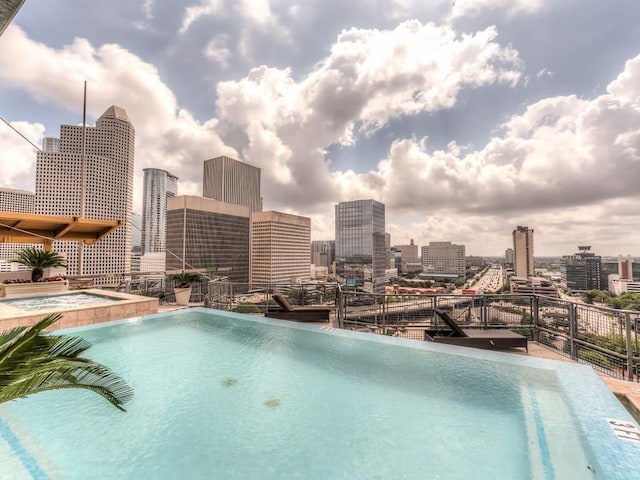 view of swimming pool