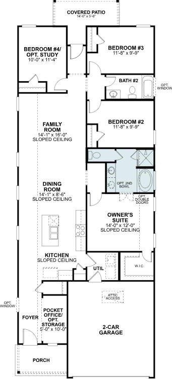 9811 Robard Ridge Ct, Montgomery, TX 77316 - home floor plan