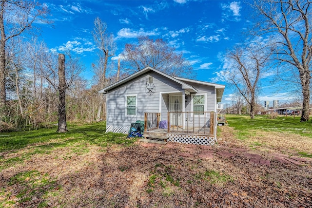 1814 Mansfield St, Houston, TX 77091 - view of front of home featuring a front yard