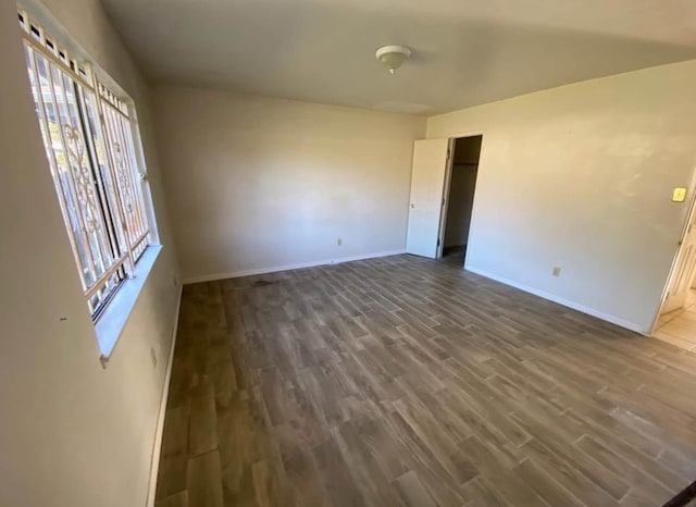 4846 Court Rd, Houston, TX 77053 - spare room with dark hardwood / wood-style floors