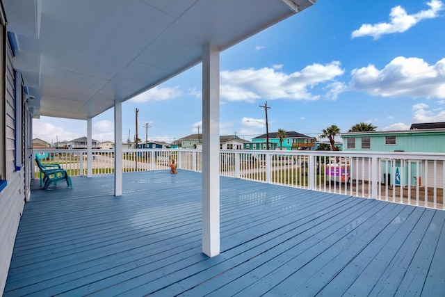 view of deck