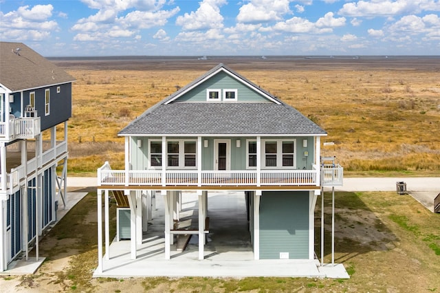 back of house featuring a patio