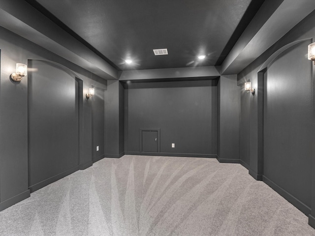 8318 Aussie Beadhead Dr, Fulshear, TX 77441 - carpeted cinema featuring recessed lighting and baseboards