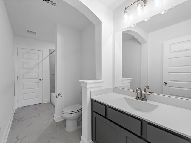 8318 Aussie Beadhead Dr, Fulshear, TX 77441 - full bath featuring marble look tile flooring, vanity, and bathing tub / shower combination