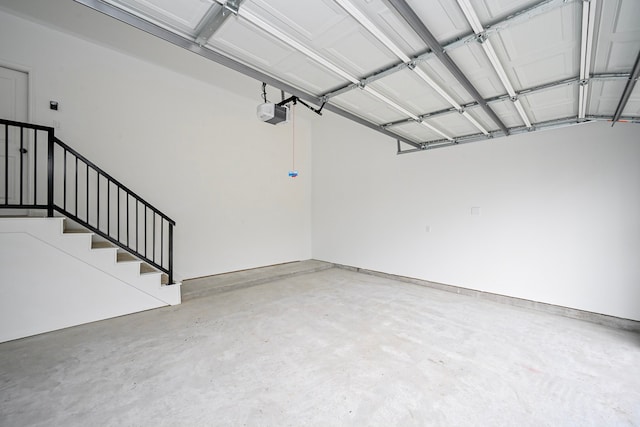 1415 E 35th St, Houston, TX 77022 - garage featuring a garage door opener