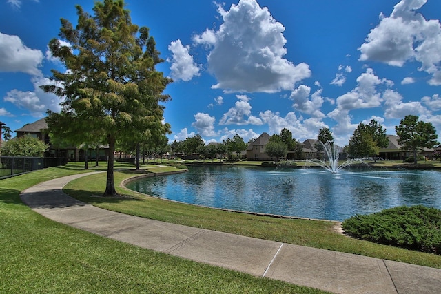 property view of water