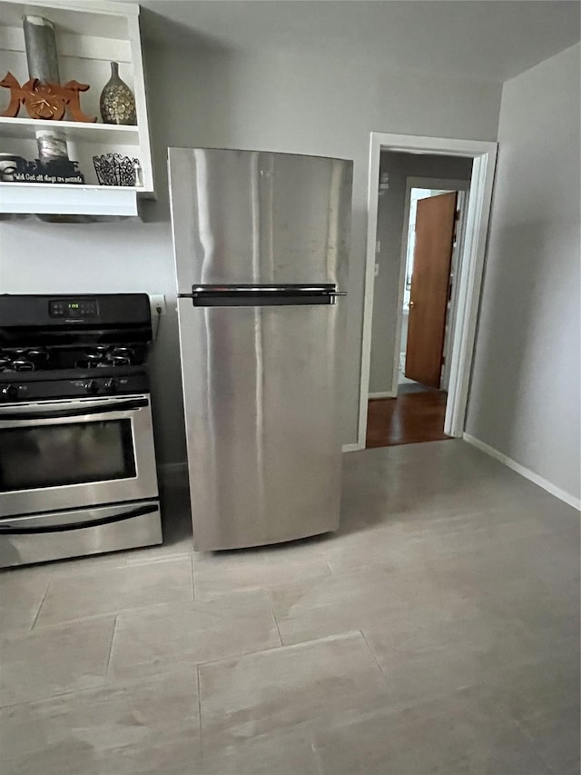 kitchen featuring stainless steel appliances