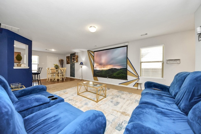 view of living room