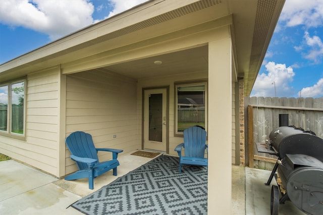 view of patio