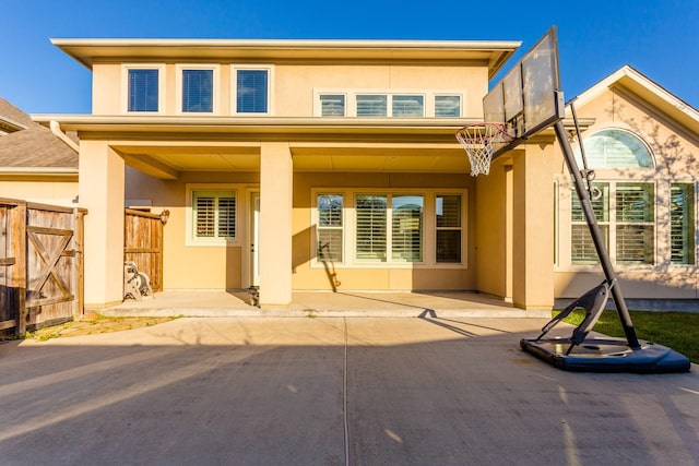 view of rear view of house