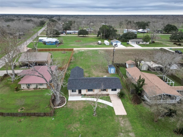 aerial view