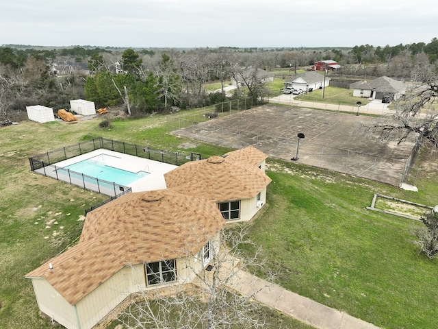 drone / aerial view