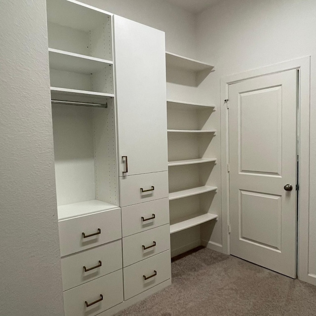 view of closet