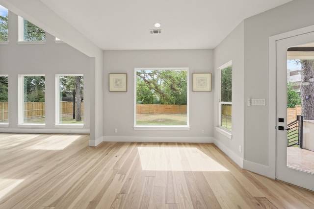 interior space featuring plenty of natural light