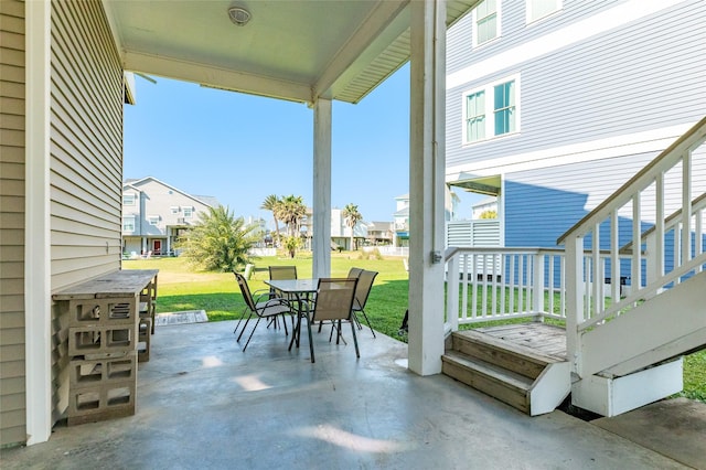 view of patio / terrace