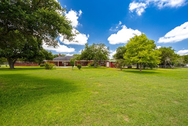 803 S Converse St, Flatonia, TX 78941 - view of yard