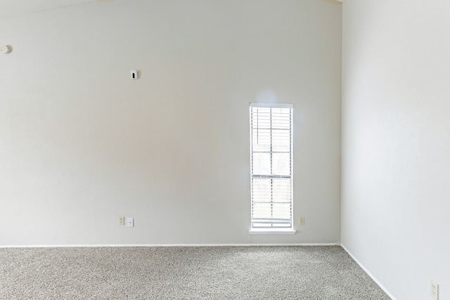 unfurnished room with carpet floors