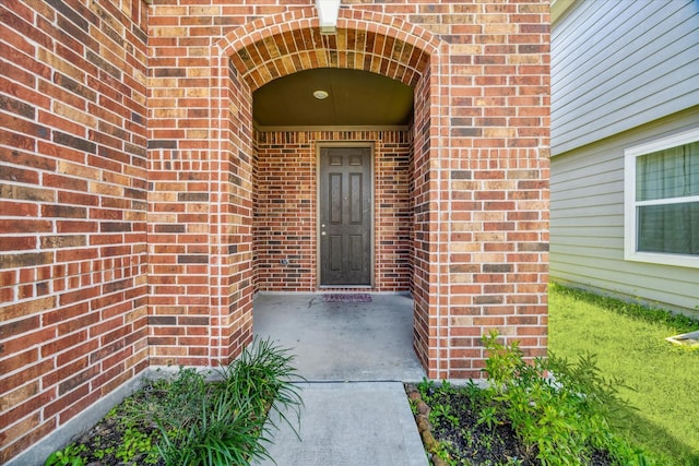 view of entrance to property