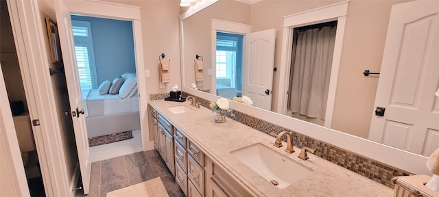 3450 Smiths Pt, Crystal Beach, TX 77650 - bathroom featuring vanity