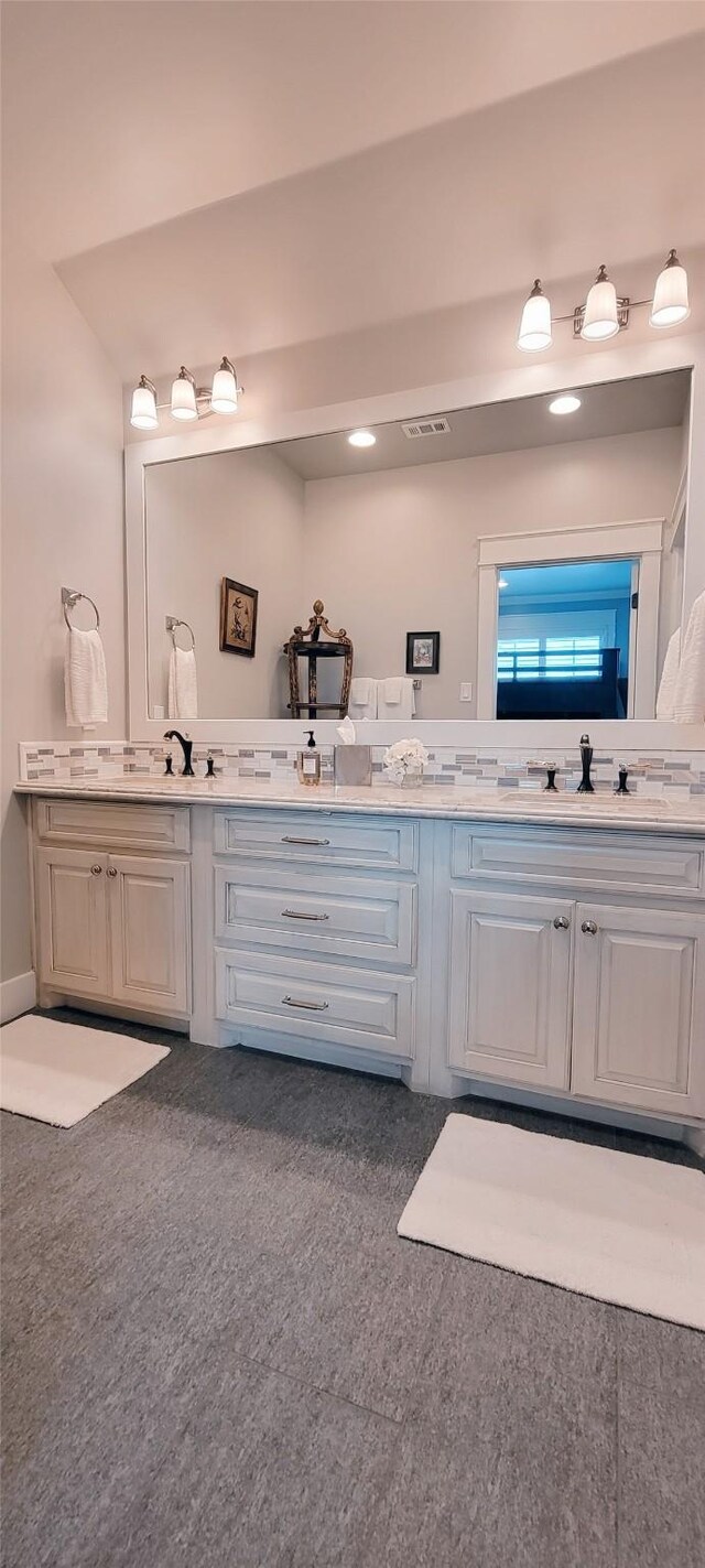 3450 Smiths Pt, Crystal Beach, TX 77650 - bathroom with vanity