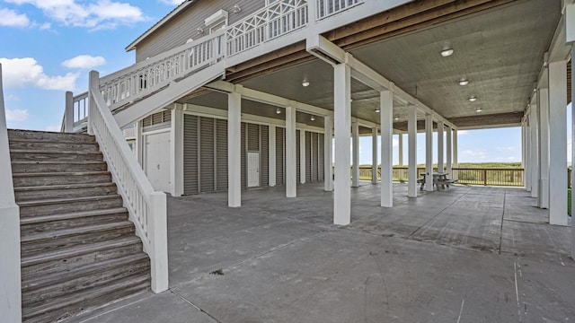 3450 Smiths Pt, Crystal Beach, TX 77650 - view of patio