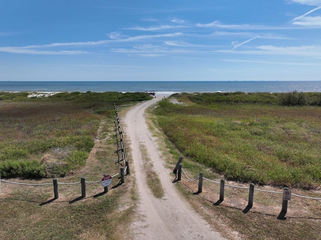3450 Smiths Pt, Crystal Beach, TX 77650 - view of water feature
