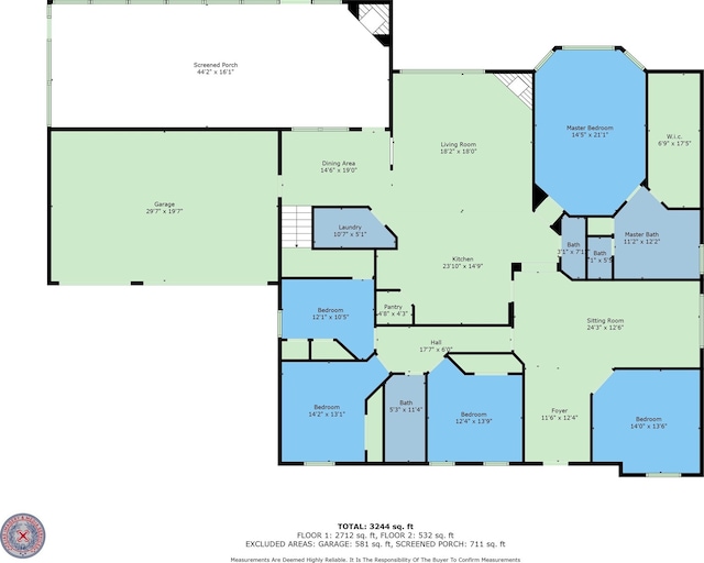 view of layout