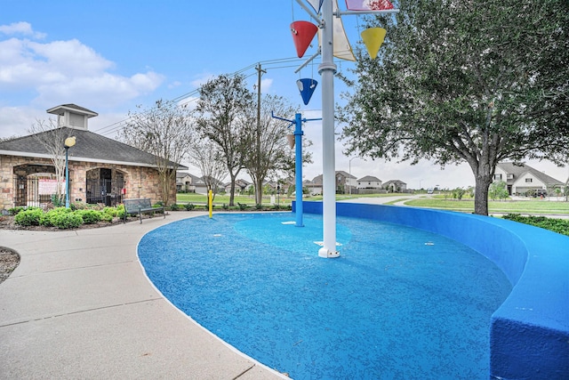 view of pool
