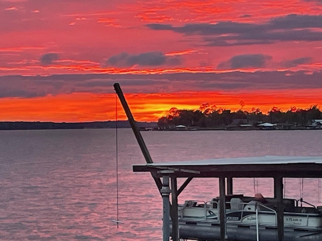 308 Lakeshore S, Onalaska, TX 77360 - dock area with a water view