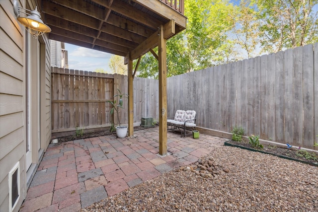 view of patio