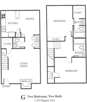 5625 Antoine Dr Unit 1309, Houston, TX 77091 - floor plan