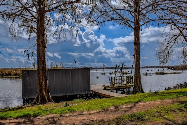 29331 County Rd 25, Damon, TX 77430 - dock area with a water view