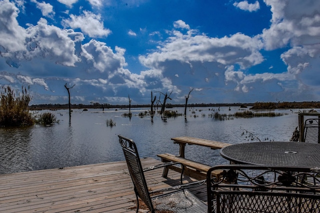 29331 County Rd 25, Damon, TX 77430 - view of dock featuring a water view