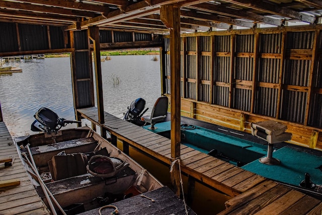 29331 County Rd 25, Damon, TX 77430 - view of dock with a water view