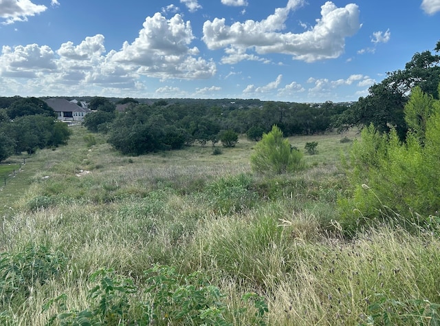 view of landscape featuring a rural view