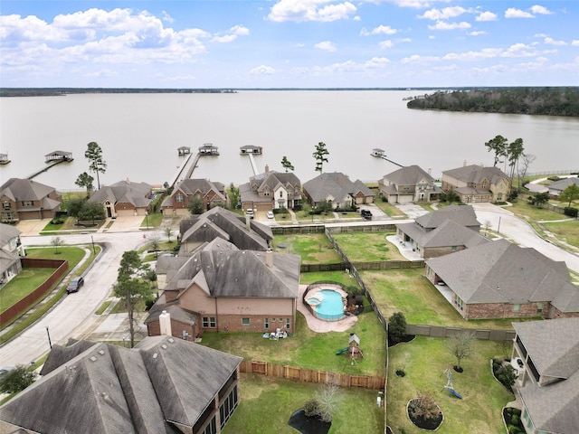 18007 Stari Most Ln, Houston, TX 77044 - aerial view of residential area with a large body of water